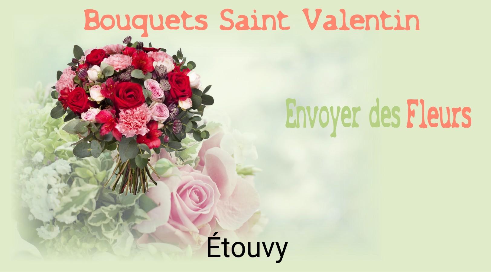 Roses de Saint-Valentin livrées à Étouvy